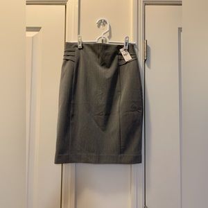 Gray Pencil Skirt. New with Tags